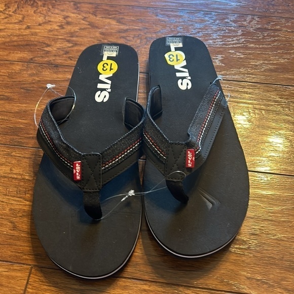 LEVI’S FLIP FLOP SANDALS size 13 NEW - Picture 5 of 7